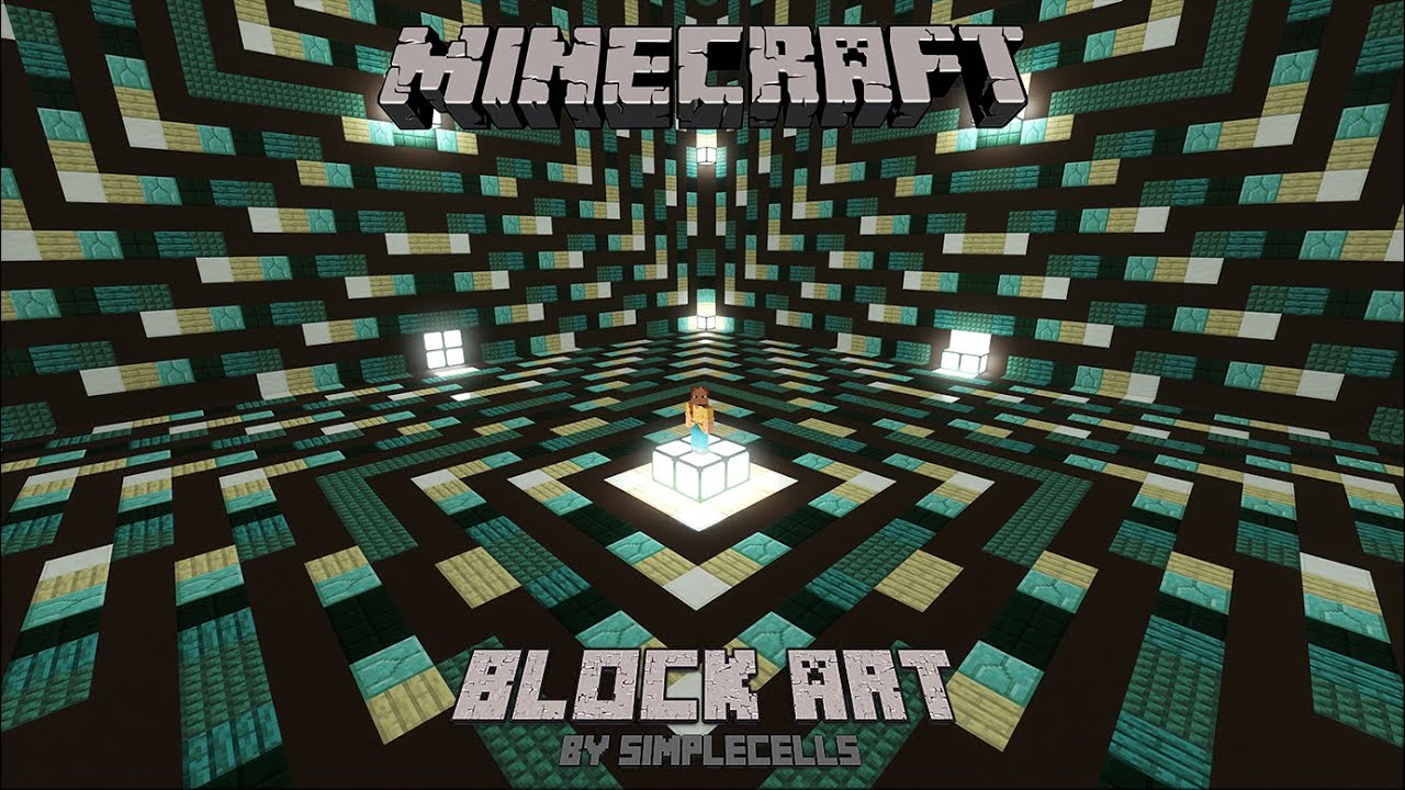 Minecraft Block Art by Simplecells. Imaginative and awesome build designs!