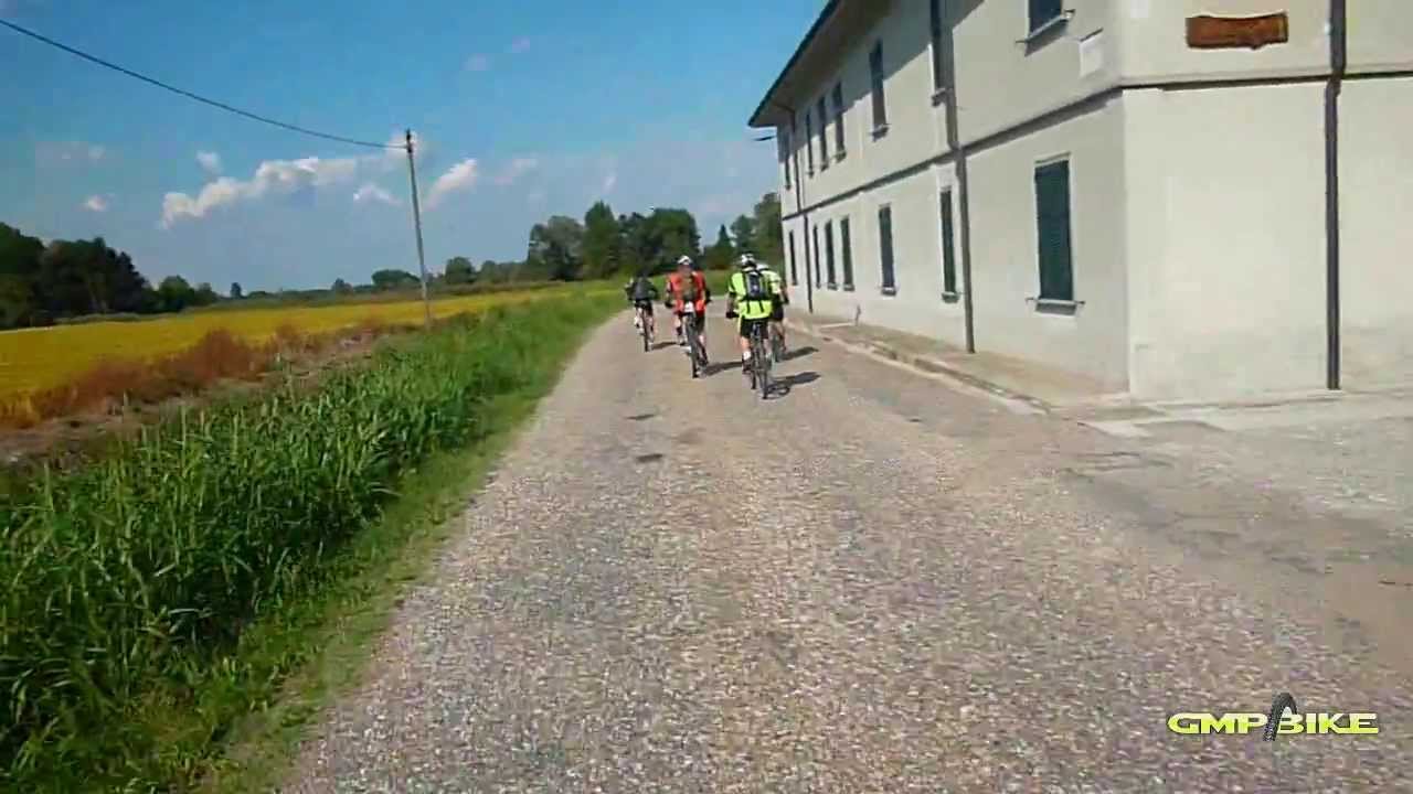 La via Francigena in mountain bike - Vercelli - Pavia