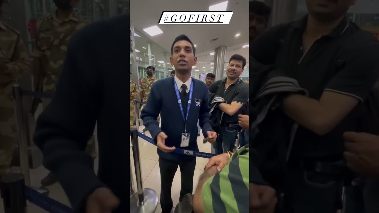 Go first flight worse experience