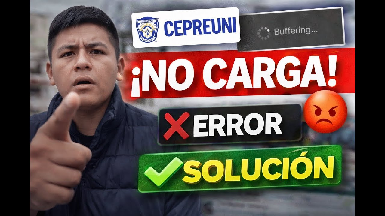 👉“¿#cepreuni #gratis  FALLÓ? ❌ NO CARG yERROR(SOLUCIÓN REAL)#cepre #libre #gratis #peru #ingenieria”