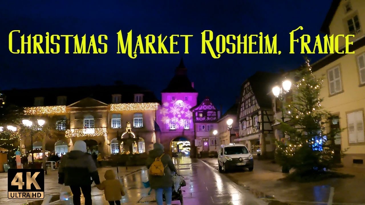 Christmas Market Rosheim, France