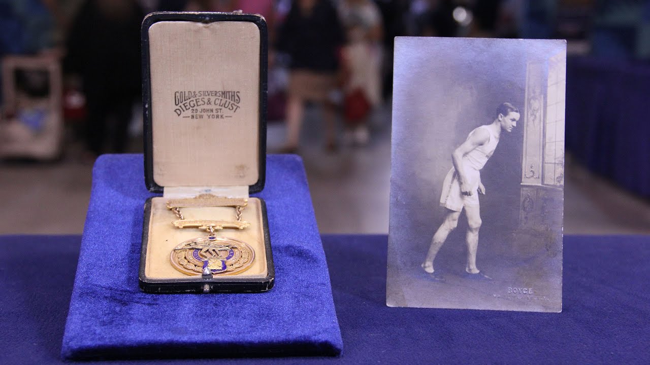 Web Appraisal: 1921 Boston Marathon Medal