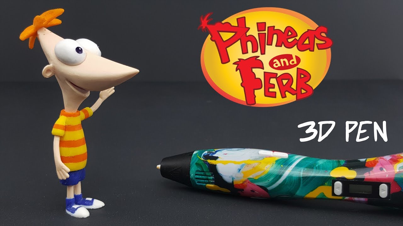 Phineas - 3D pen creation