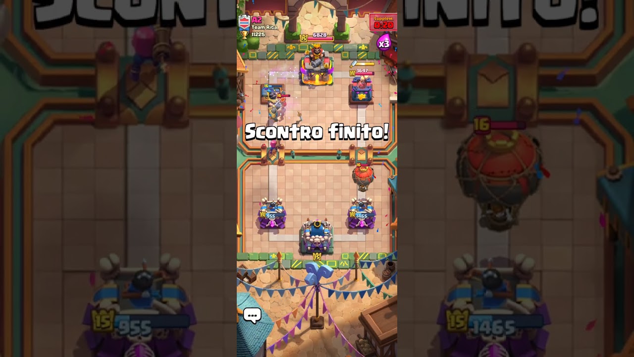 Clash royale mazzo 2.8 gran cavaliere,arciere pirotecnico e cavaliere win rate 80% 2