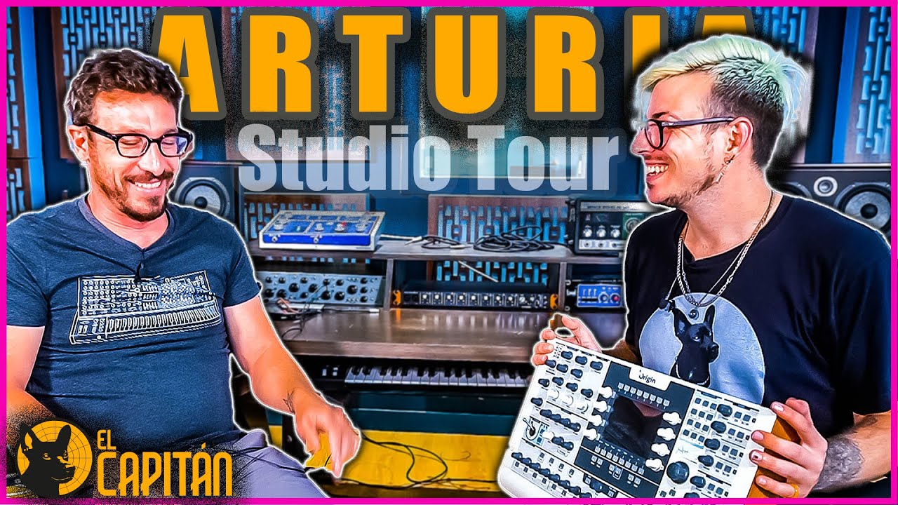 ¿Te imaginas visitar el estudio de Arturia? ¡Aquí te llevamos en un tour exclusivo! 🔥😍