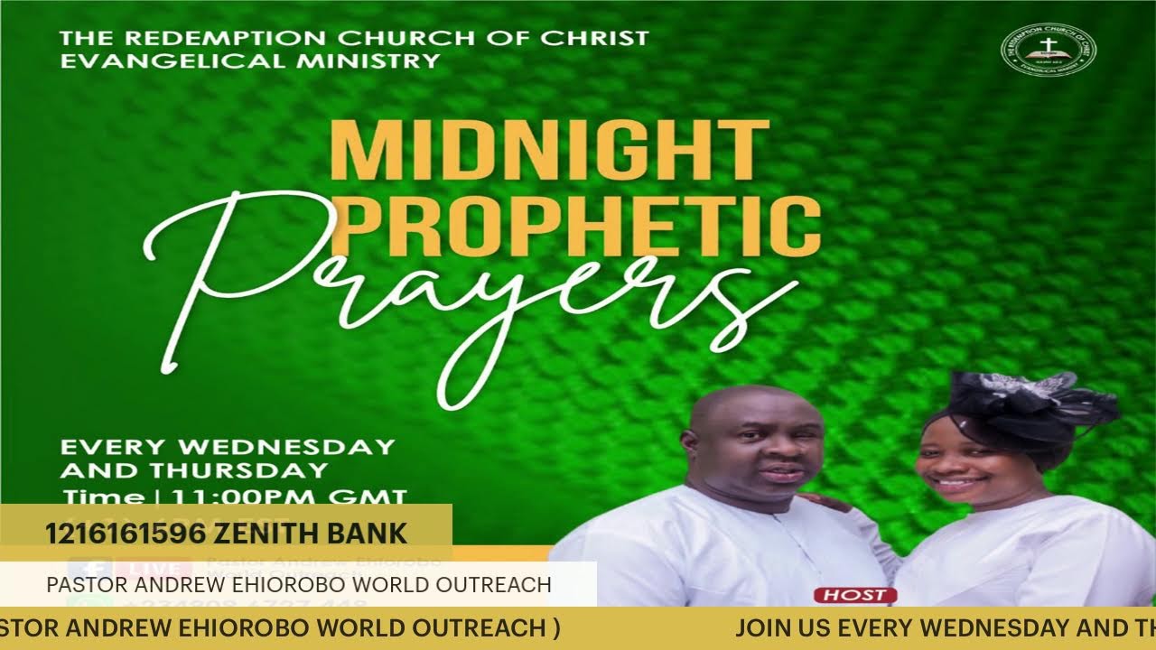 MIDNIGHT PROPHETIC PRAYERS