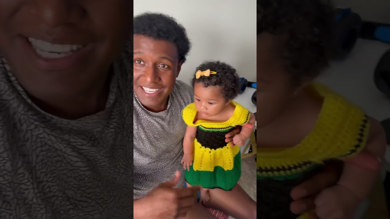 Baby Hannah's Jamaican Pride: Adorable New Dress