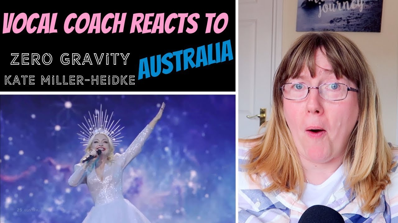 Vocal Coach Reacts to Kate Miller-Heidke 'Zero Gravity' Eurovision Final 2019