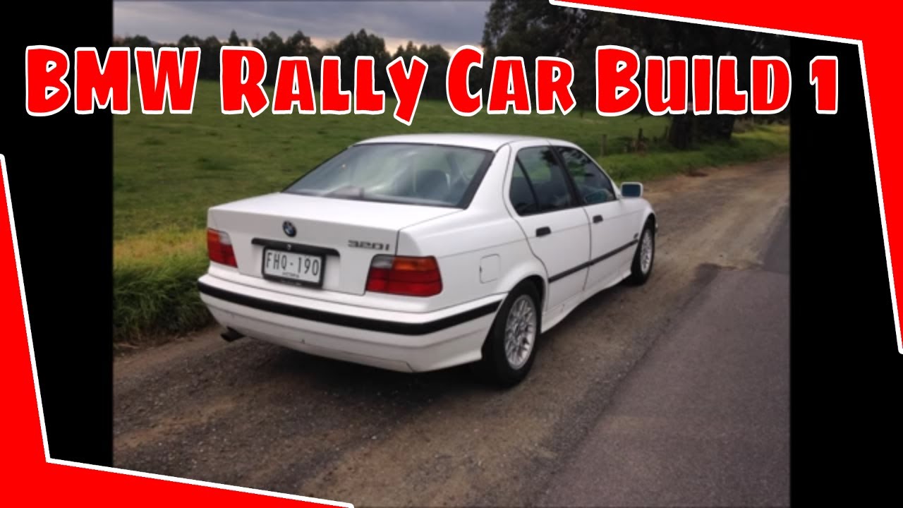 1 BMW Rally car roll cage fit and Recaro race seat install