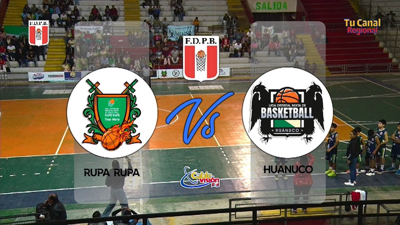 RUPA RUPA vs. HUANUCO / Liga Distrital Mixta de Basketball 2026