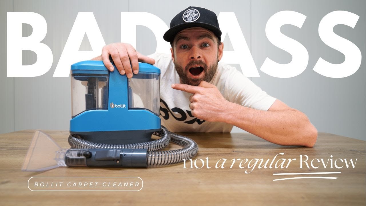 I Tested the Bollit Carpet Cleaner on Dirty Couches | Real Results