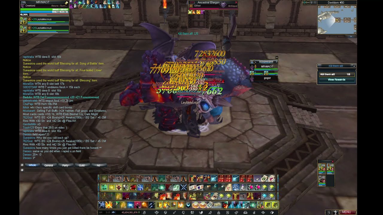 Rappelz Overlord Solo DD6 s3 s4 Wind Pixie (2:17)