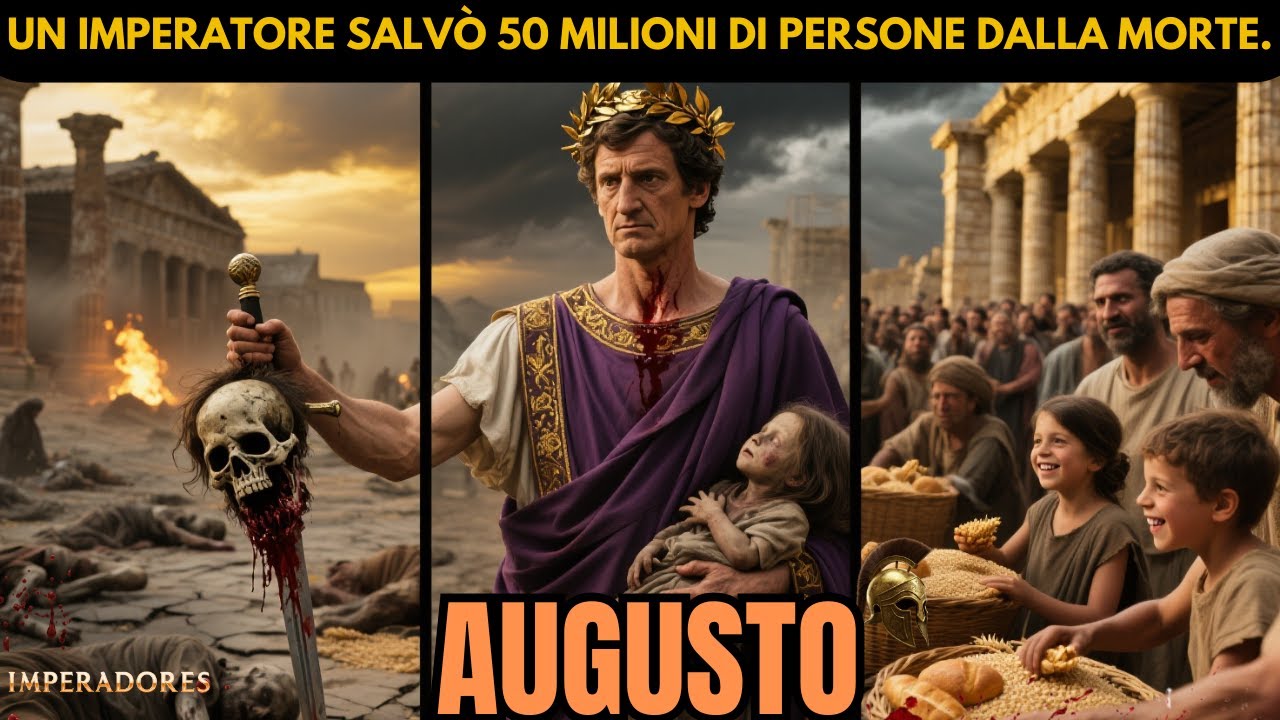IL SEGRETO DI AUGUSTO: Come Sfamò 50 Milioni e Trasformò la Fame nella Sua Arma Finale per il.....