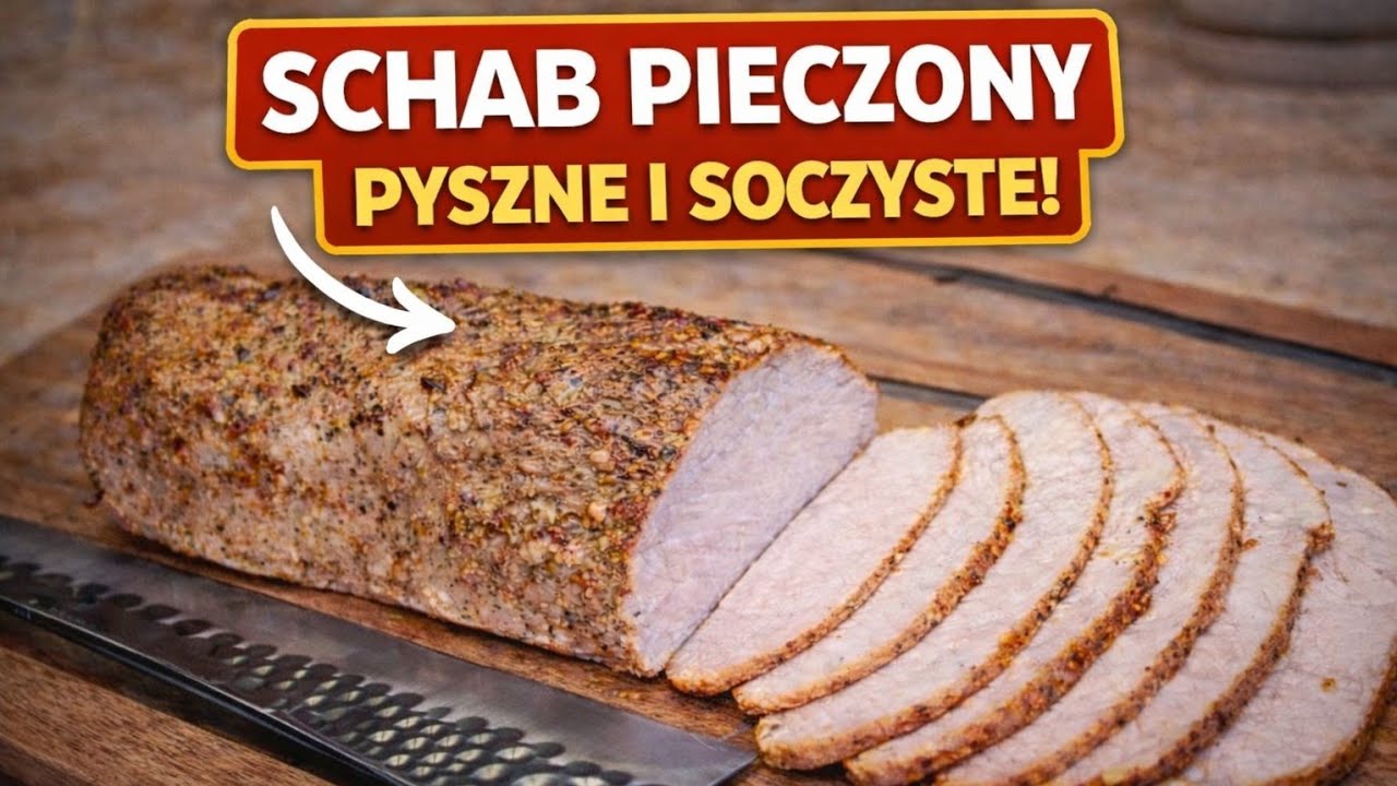 Pieczony schab - domowa wędlina do kanapek / baked pork loin  I MajkelGotuje