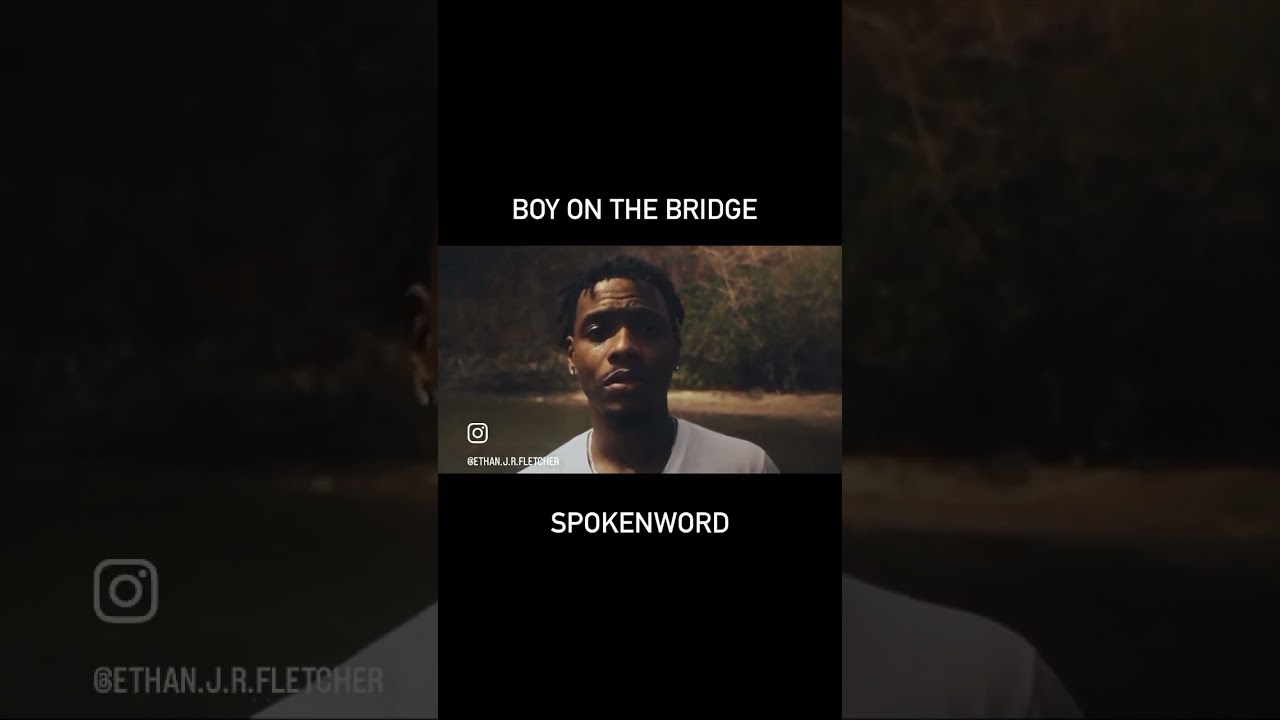 Boy on the bridge- what happened to the old me ?&hellip;#spokenword #poetry #depression