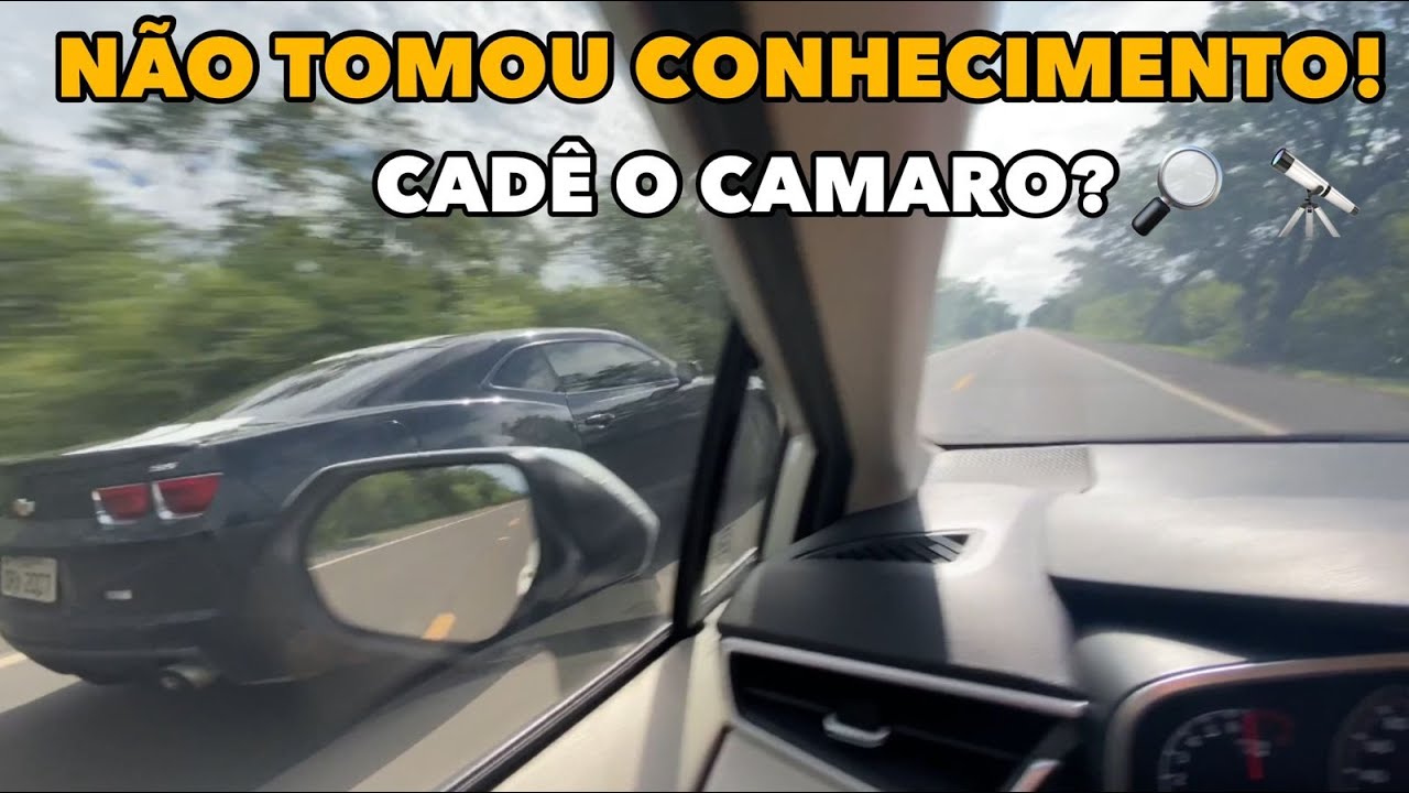 CAMARO V8 HUMILHOU NOSSO COROLLA 2.0 - ANDA DEMAIS!