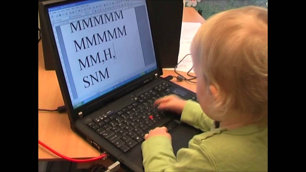 29  Playful writing 1.5 year 2 min