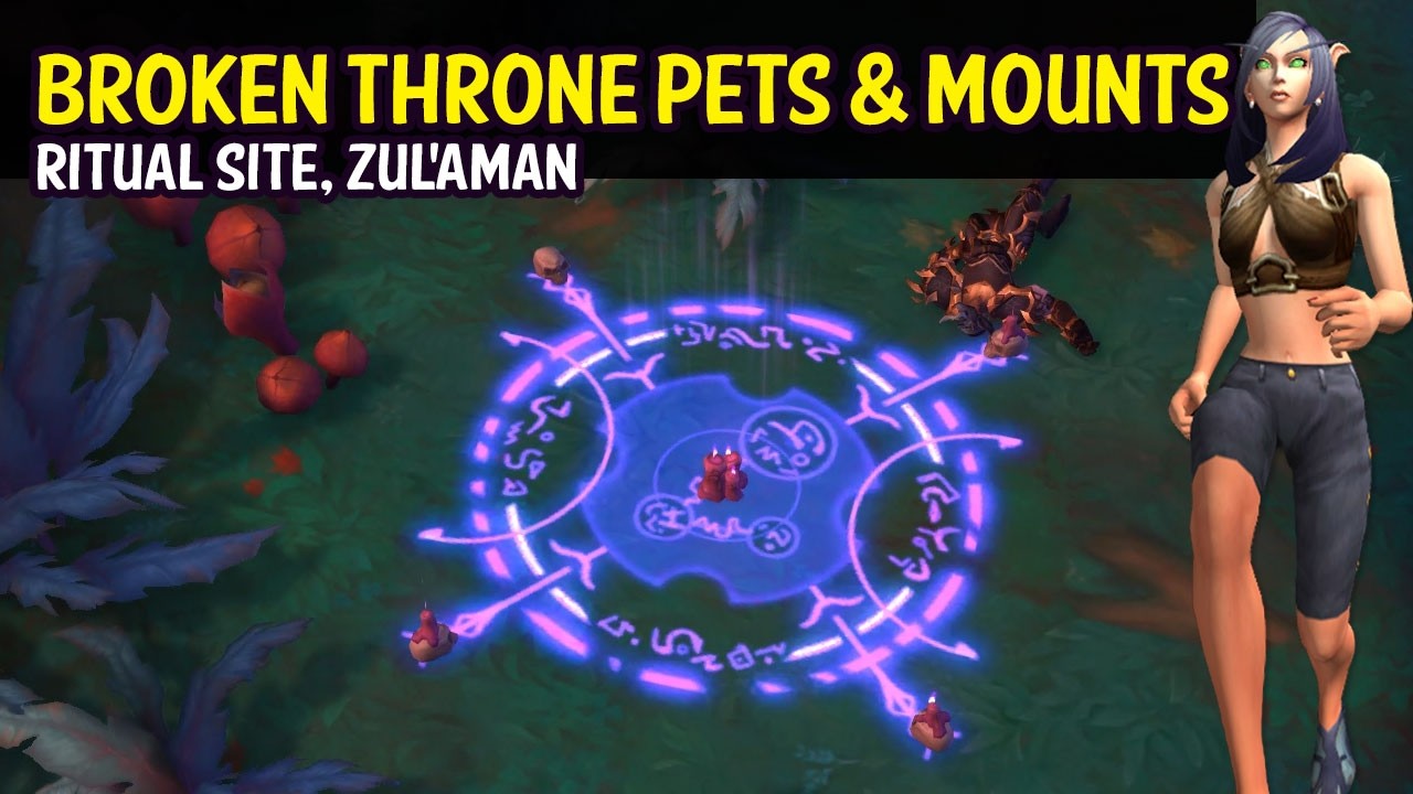 Collect the Zul'Aman Ritual Site Pets and Mounts