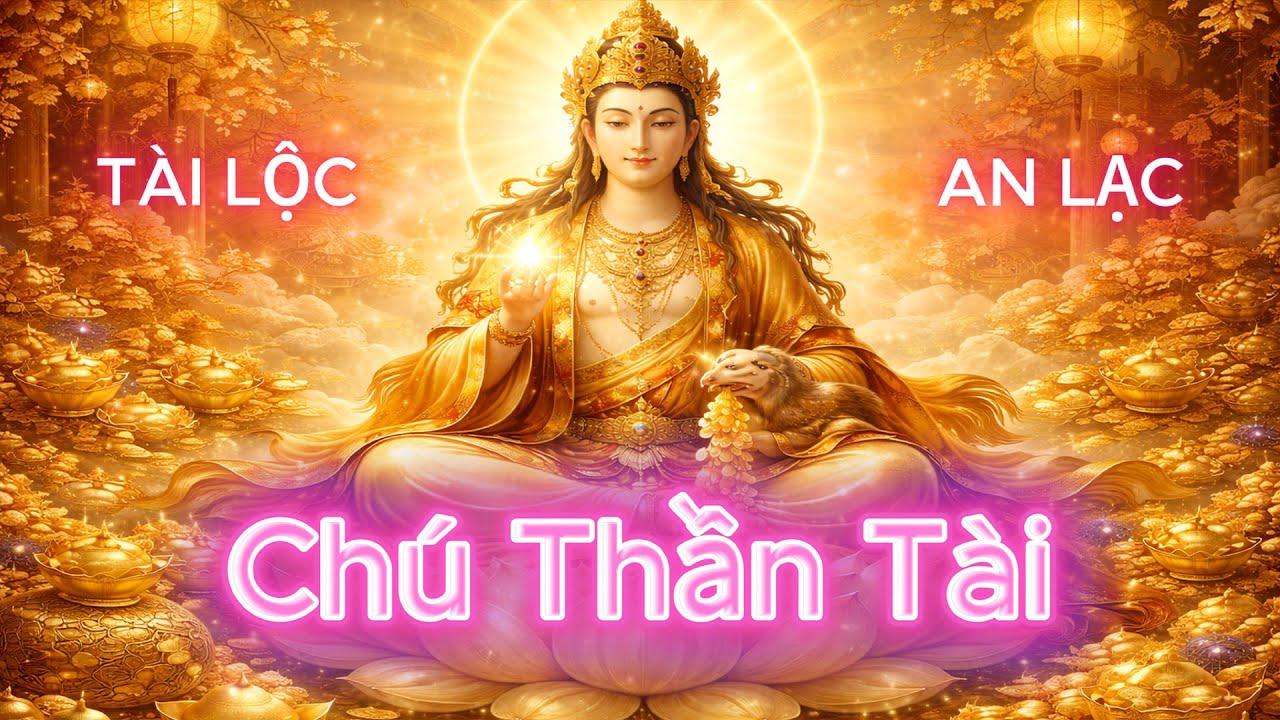 Chú Thần Tài Tiếng Phạn | Jambhala Mantra – Nhạc Thiền