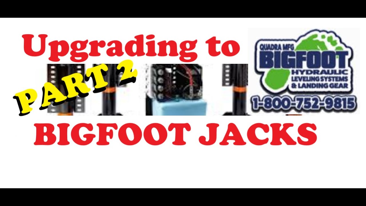 How to Install Bigfoot Automatic Leveling Jacks on a Motor Home