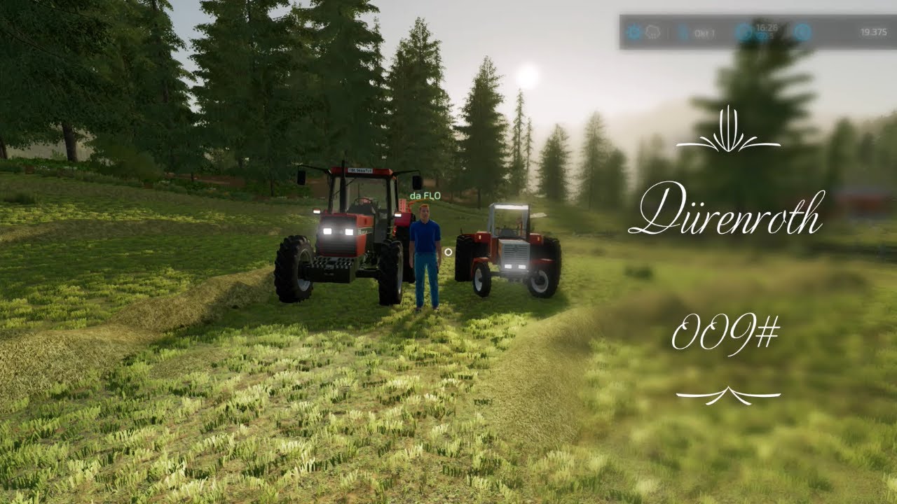 Dürenroth 009# Schwader im Doppelpack 😎💪🚜/ Blechschaden an Flo´s Moped 😂🏍