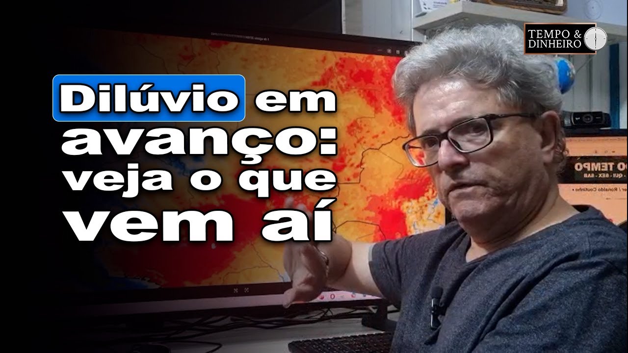 Chuvas avançam pelo Centro-Sul e ganham força nos próximos 15 dias, mas RS segue em alerta
