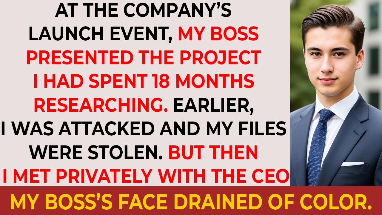 My Boss Stole My Research Project and Presented It to the Board of Directors — But Then the CEO…