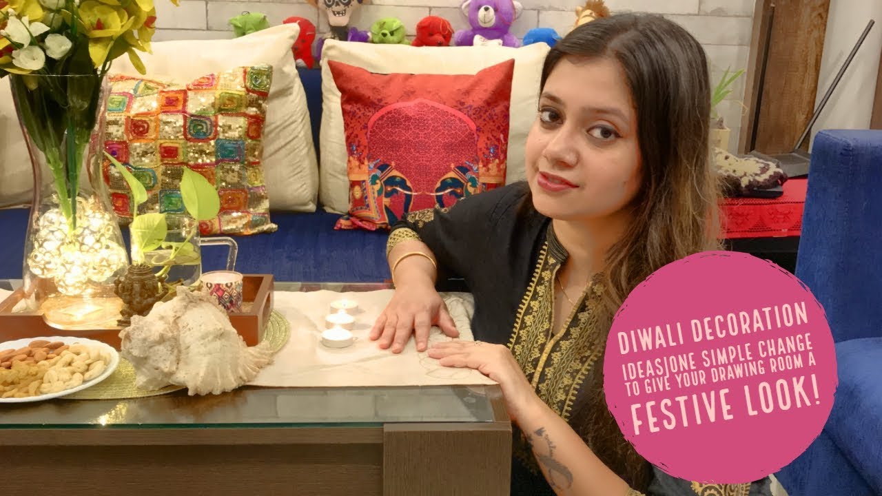 Diwali Decoration Ideas| Centre Table Decoration|One Easy Step To Give Your Home A Festive Look!