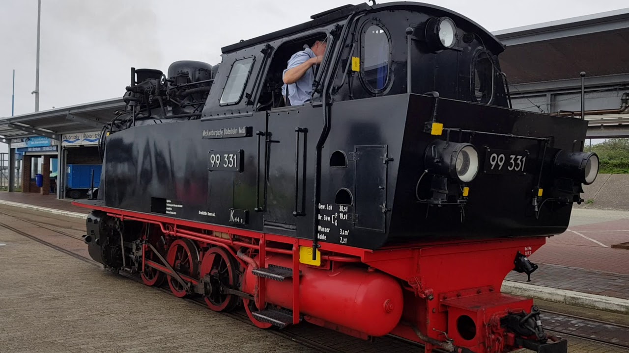 Molli zu Gast auf der Insel Borkum.