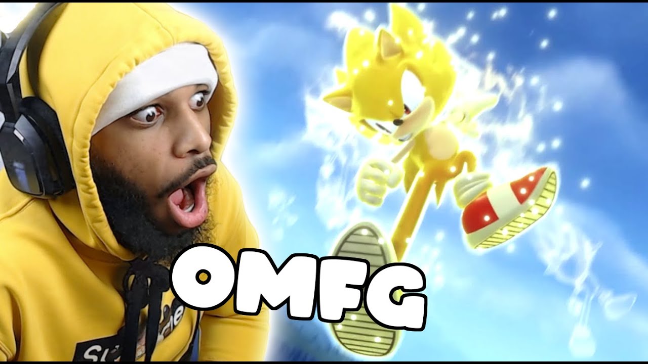 THIS IS COOL AS F@%& | Super Sonic Vs. Giganto Boss Fight REACTION | Sonic Frontiers