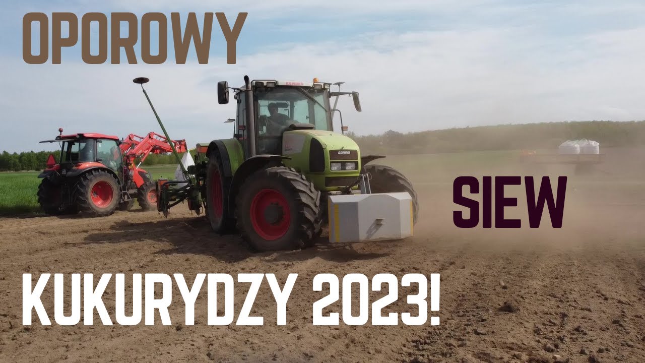 OPOROWY SIEW KUKURYDZY W TUMANIE KURZU?!🌽🔥CLAAS ARES 696 RZ I SIEWNIK AMAZONE W AKCJI!🔥¦Kubota Pol¦