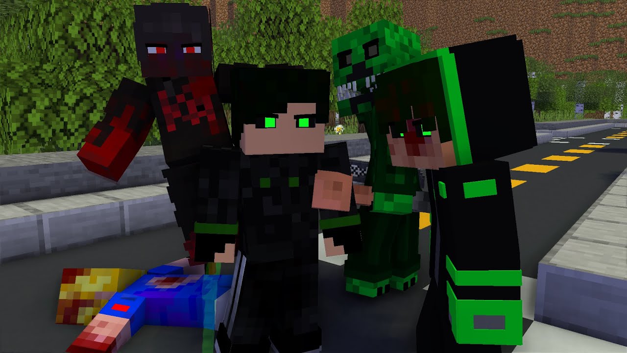chasing ghost- a minecraft original music video
