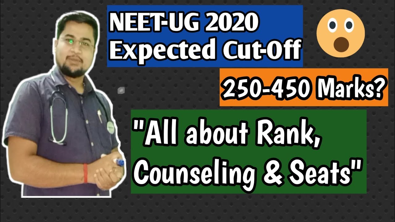 NEET-UG 2020 Expected cutoff ! Rank Analysis ! Marks vs Rank ! Hindi 🔥🔥🔥🤔🤔🤔😱😱😱