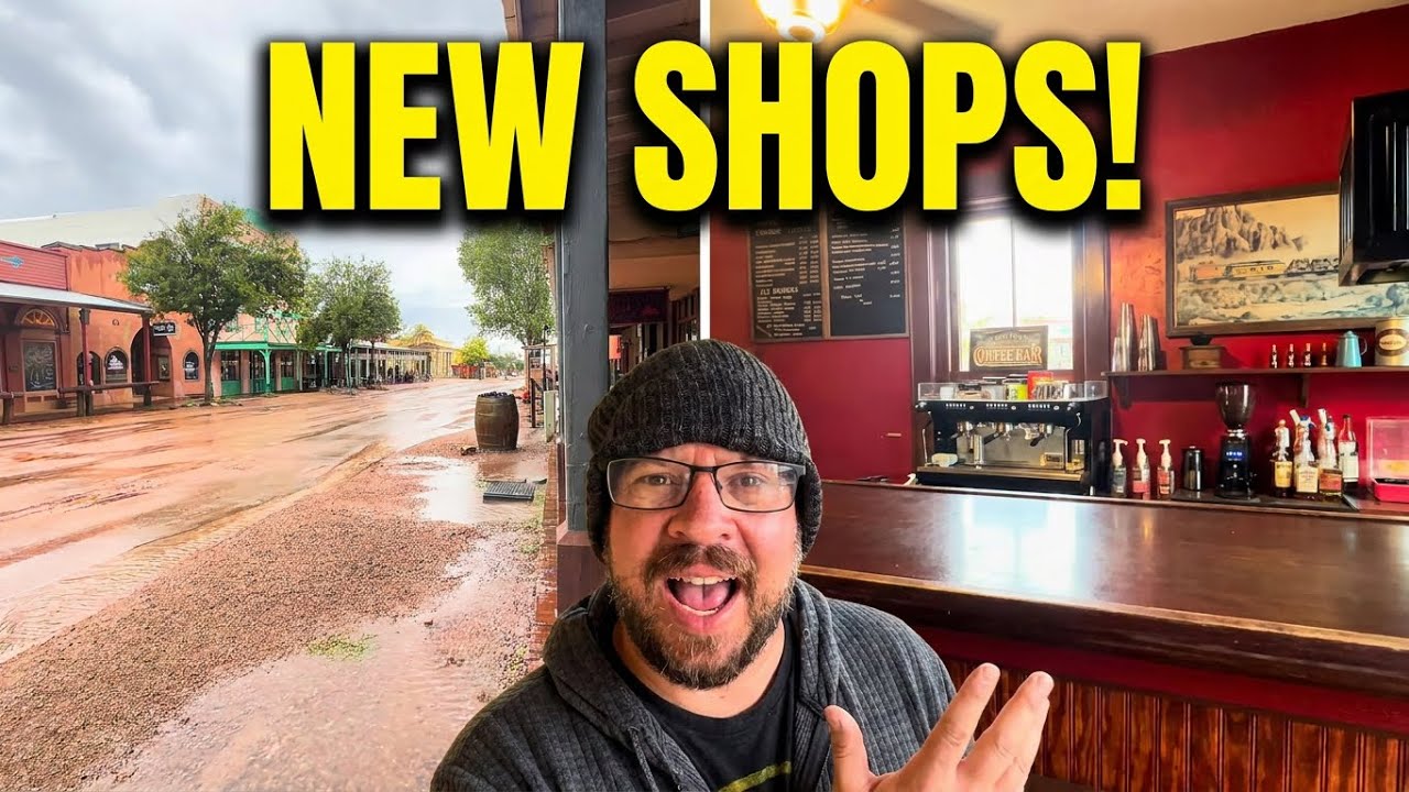 Новые магазины Tombstone! Новый аттракцион! И ещё больше дождя! — The Allen Street Vlog