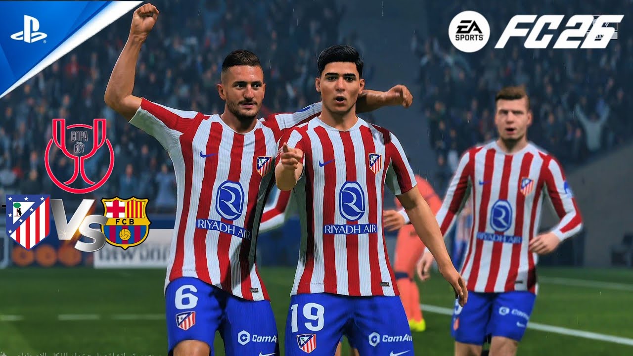 🏆 FC 26 – Atletico Madrid vs Barcelona | Copa del Rey Semi-Final | Full Match | PS5