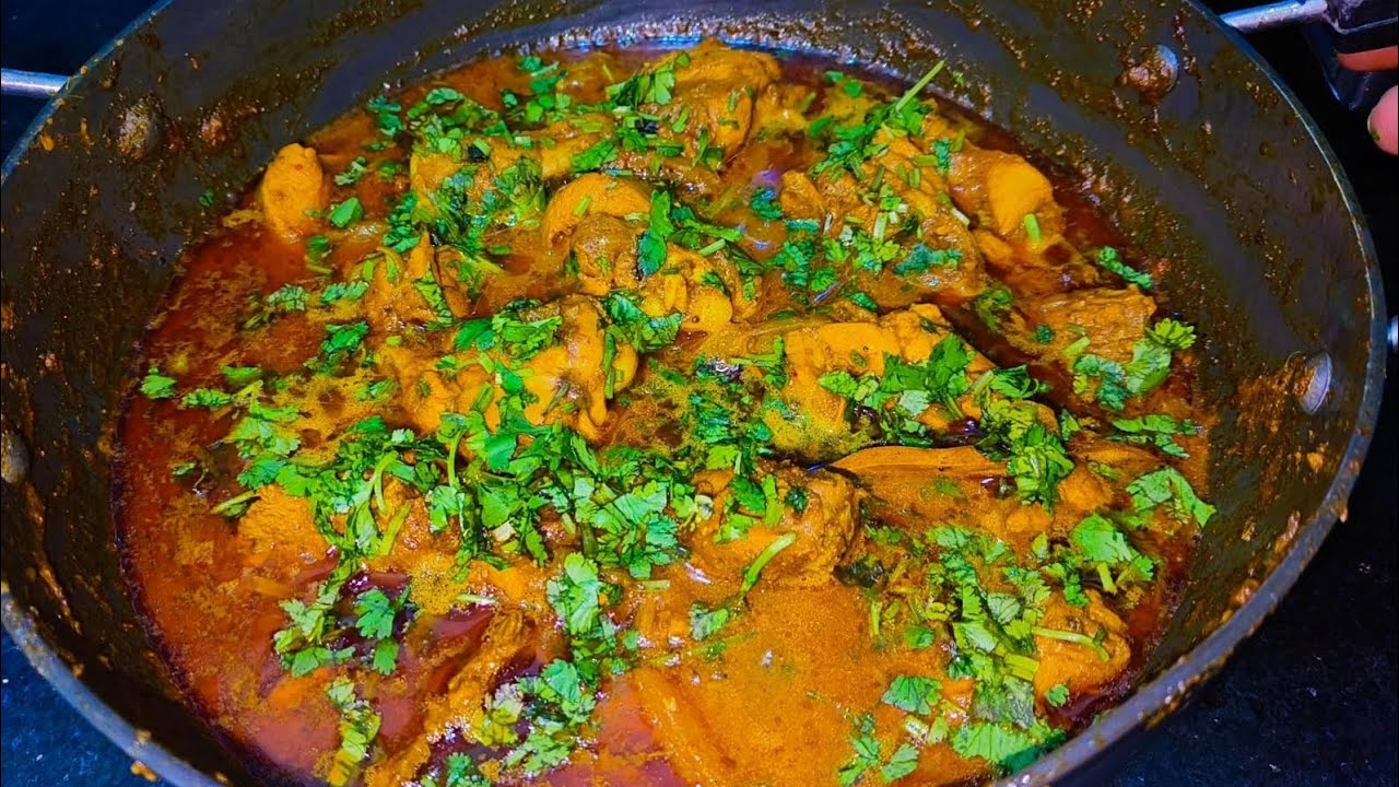 🍗चिकन दो प्याजा।।। Tasty and spicy chicken with just few ingredients.#chicken recipes #foodblogger