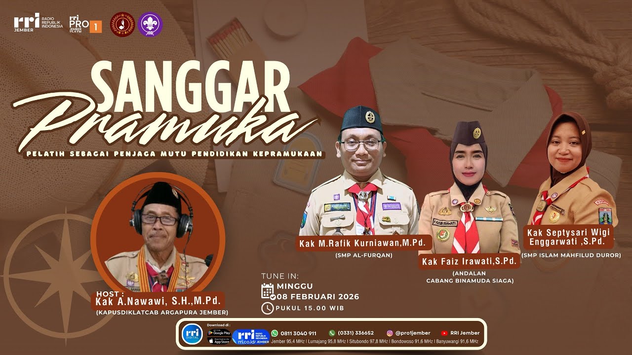 SANGGAR PRAMUKA | PELATIH SEBAGAI PENJAGA MUTU PENDIDIKAN KEPRAMUKAAN