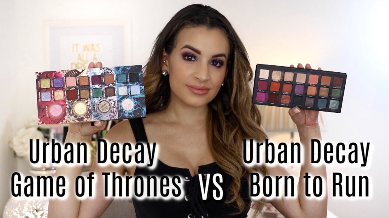 Urban Decay Game of Thrones VS Born to Run Palette