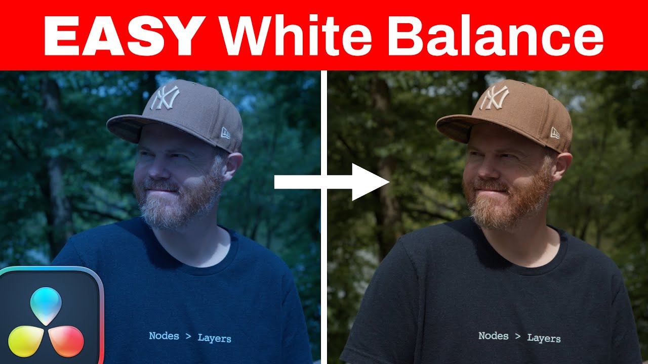 BEST Beginner White Balance Trick for DaVinci Resolve