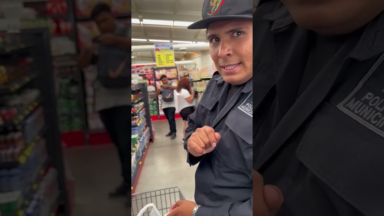 Truco para que el guardia te deje ir 😂