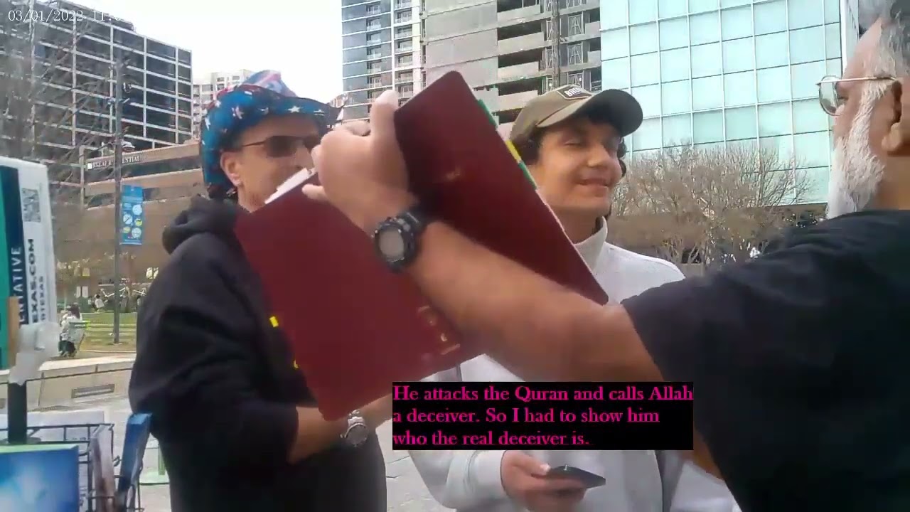 Ignorant Christian gets the taste of his own Medicine