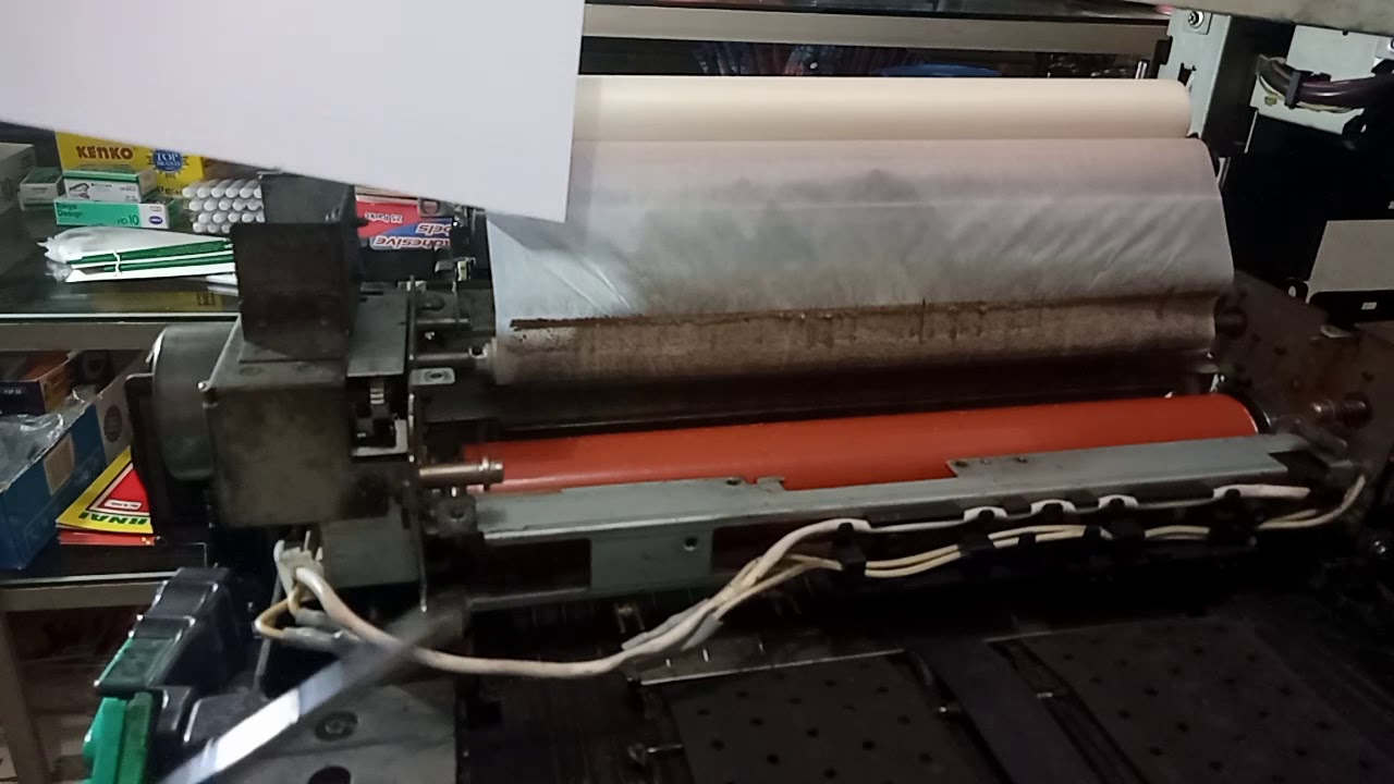 Error E001 Ganti Thermistor   IR 5000
