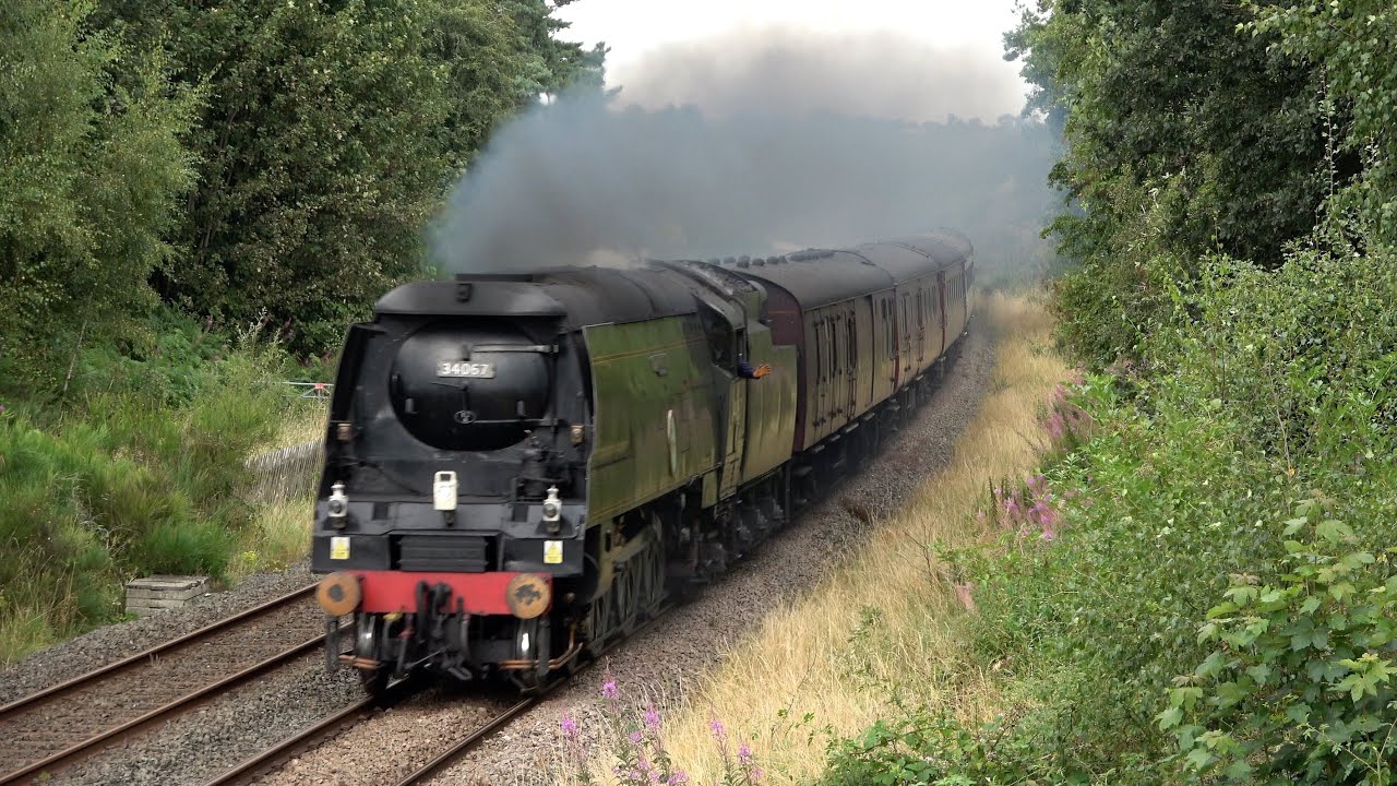 Windy Weekend for Steam at Carlisle, Garsdale, Lazonby and Armathwaite 17 18 Aug 24