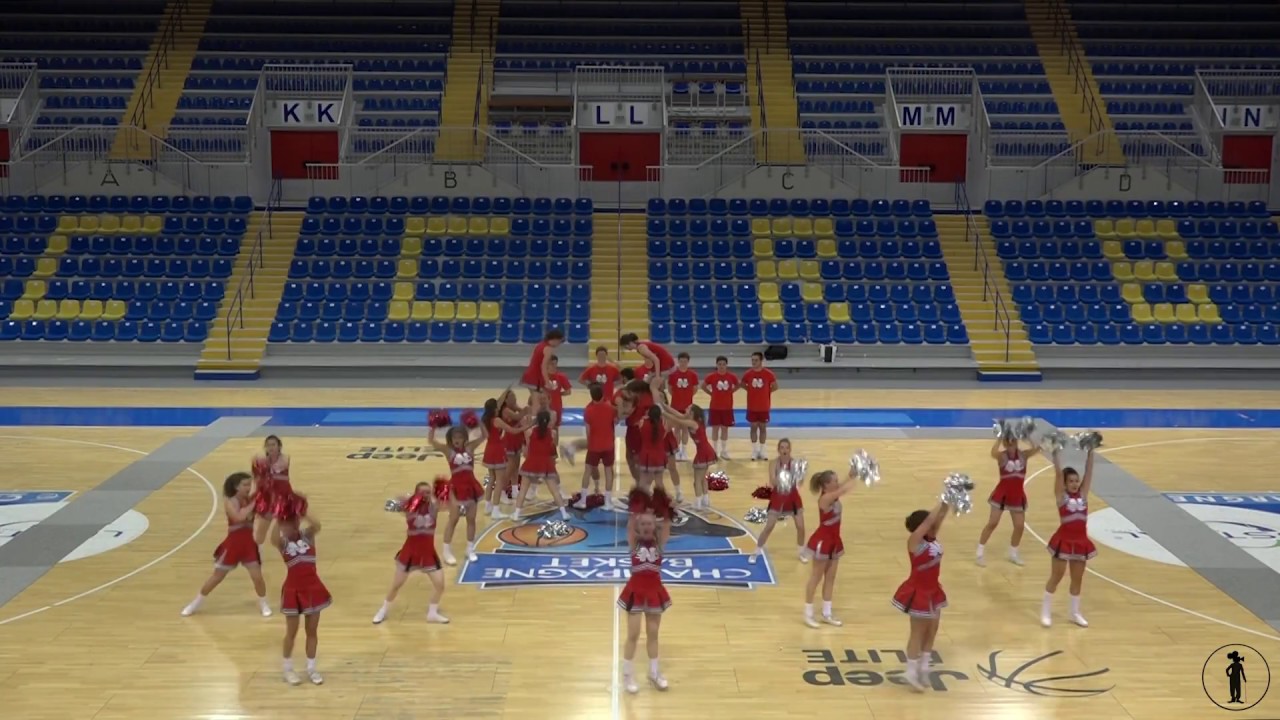 Cheerleading Sciences Po Nancy  - Collégiades 2018 à Reims