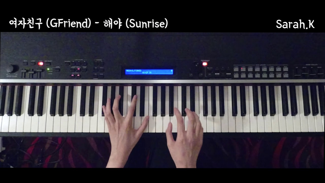 여자친구 (GFriend) - 해야 (Sunrise) [Piano Cover]