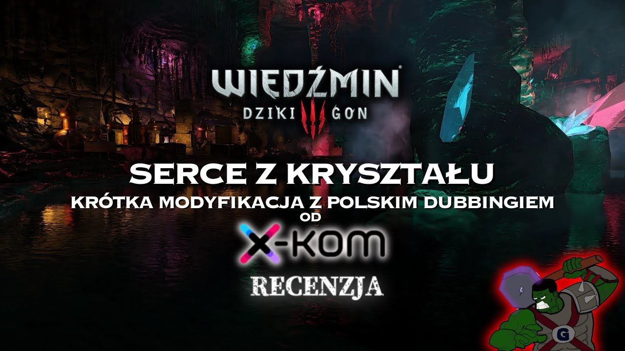 Fanowski dodatek do Wiedźmina od X-KOM | WIEDŹMIN 3 SERCE Z KRYSZTAŁU | Mod z udziałem Jacka Rozenka