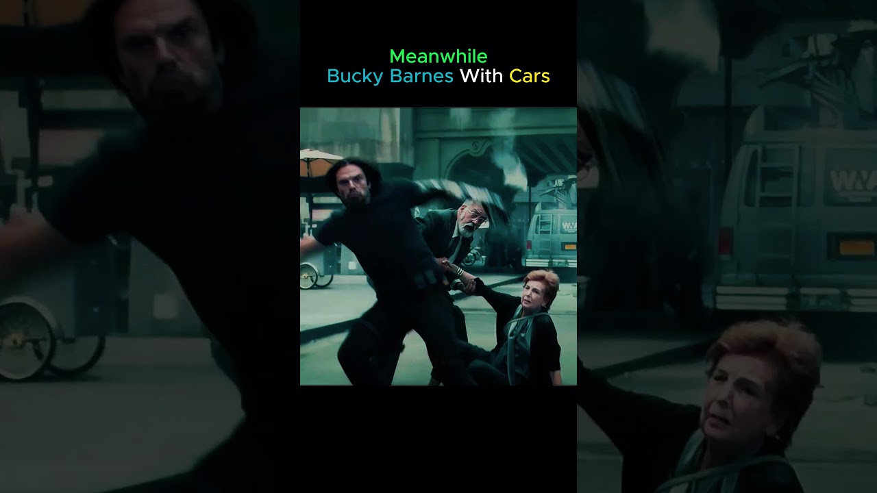 Bucky Barnes Struggle To Defeat A Concrete Slab