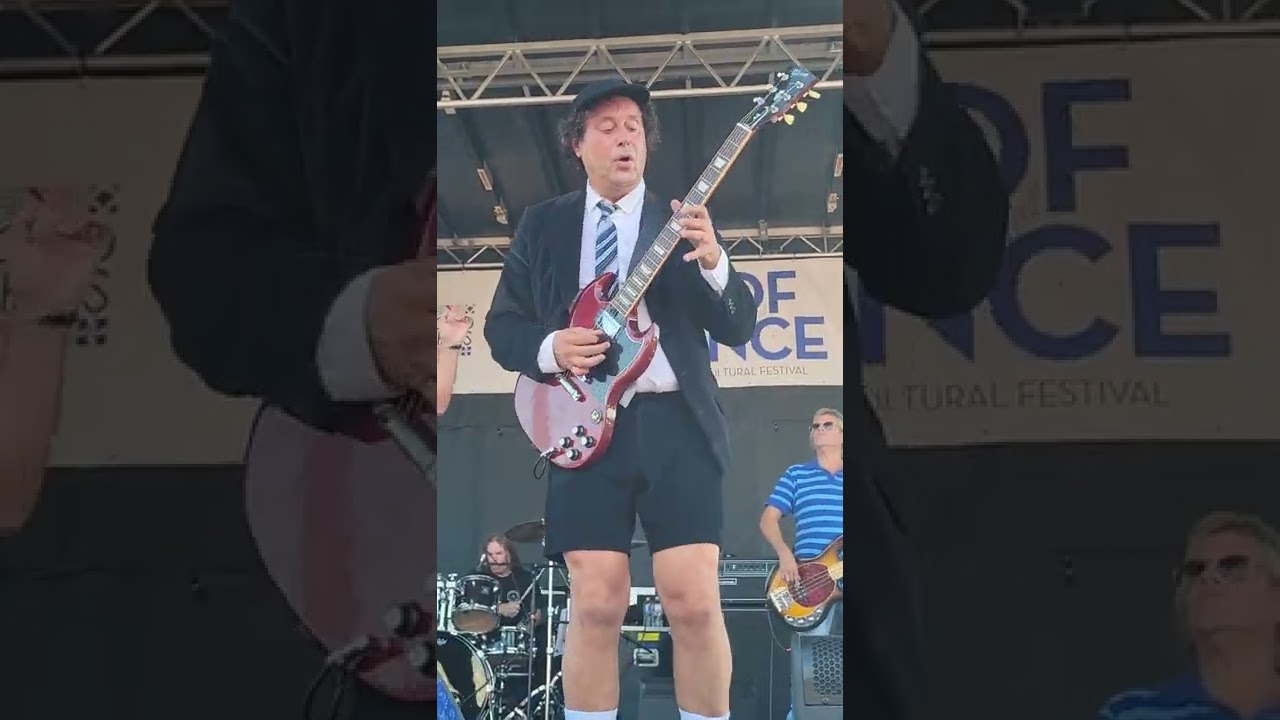 AC/DC Canada Show at Taste of Lawrence 2022  - Thunderstruck