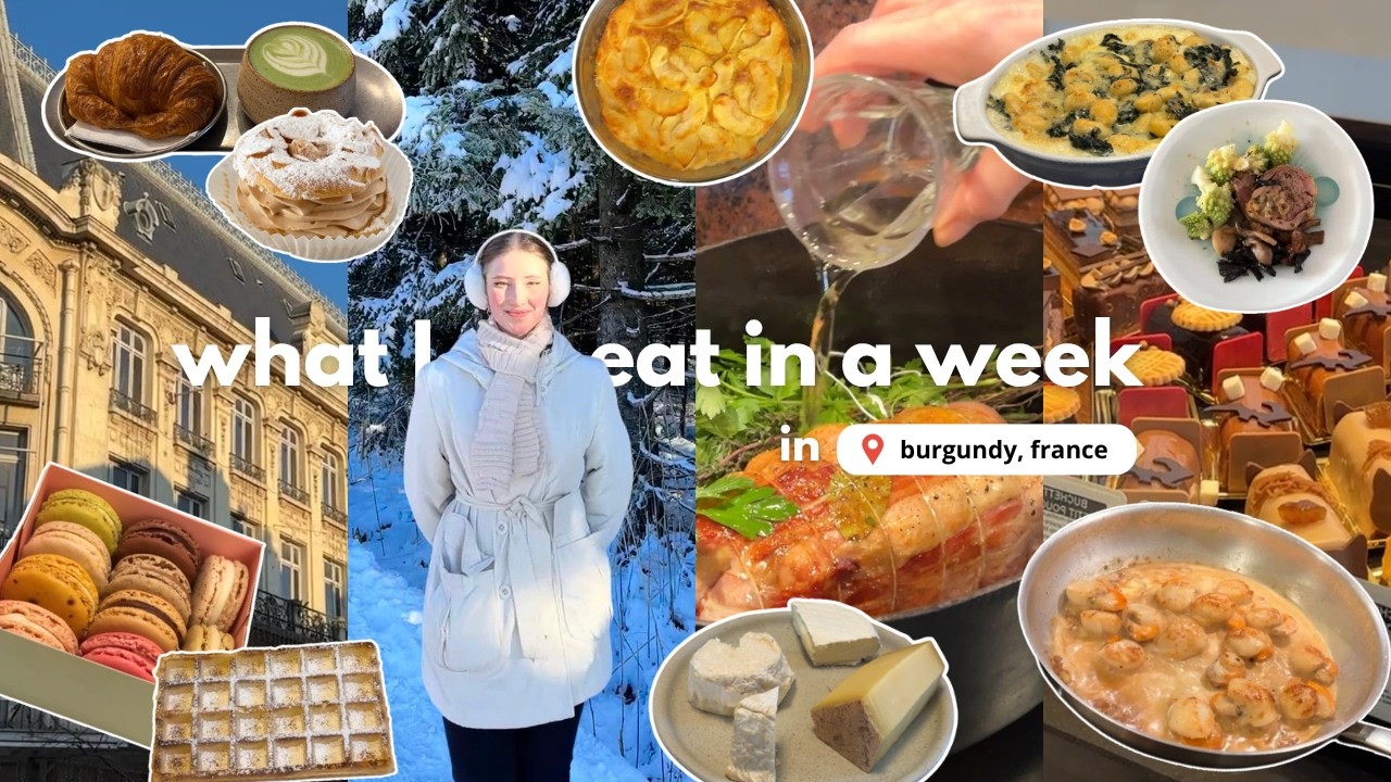 everything I ate with my french family for the winter holidays | french food diaries