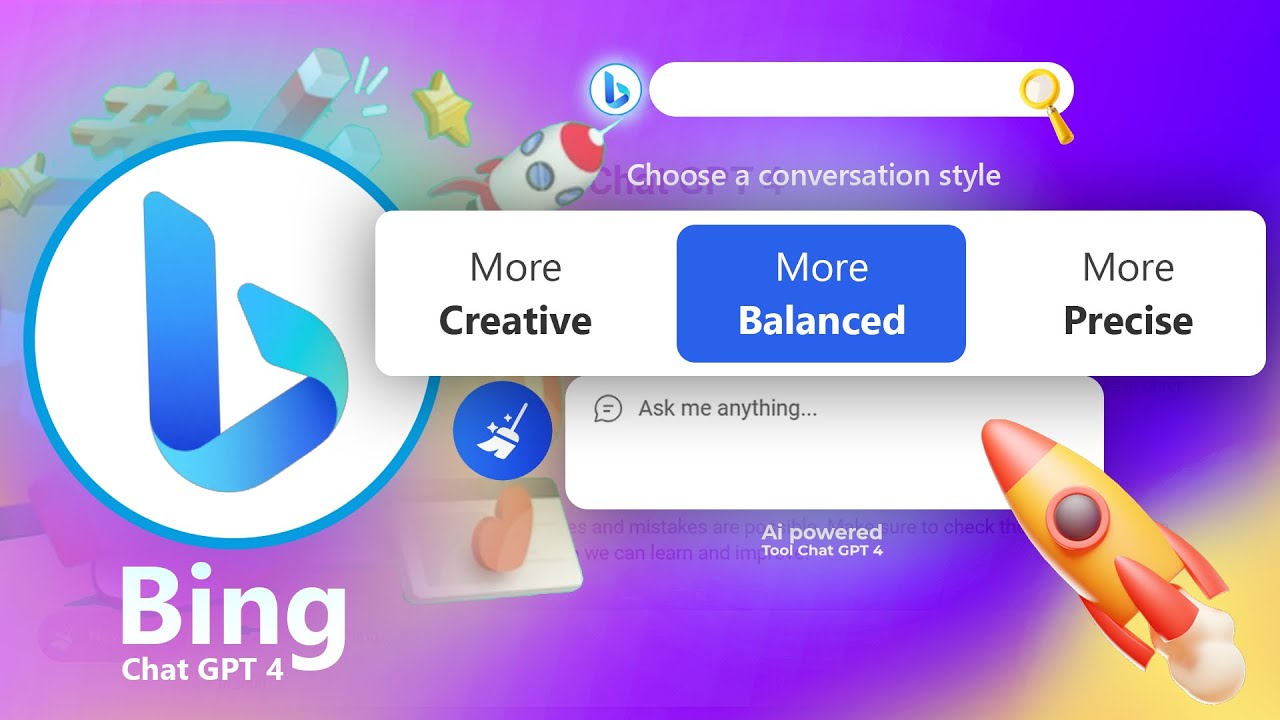 Bing Chat GPT 4 - Ai powered 😱